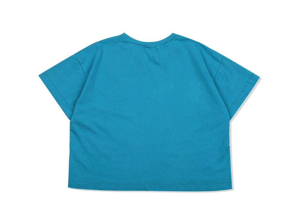 반팔 티셔츠 스카이블루 색상 이미지-S2L17